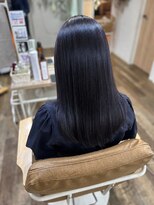 シュシュバイジャガラ 千葉駅北口店(chou chou byJAGARA)&nbsp;ブルーブラック【chouchou千葉・千葉駅】