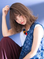 ヘアアンドエステ ヒロイン 西麻布本店(Hair&Esthe HIROIN)&nbsp;外ハネ×ブルージュ『山村雄貴』