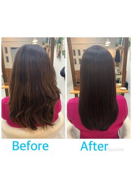 アコ(aco.) 【髪質改善コース】白髪染めを個室サロンaco.本八幡で♪