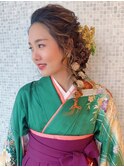 【BEAT S】卒業式 成人式 セット 編み込み アレンジ