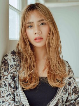 ヘアー アークス 上大岡店(hair ARKS) ハイトーンカラーロングスタイルARKS上大岡