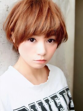 アグ ヘアー メレ 生桑店(Agu hair mele) 《Agu hair》丸みフォルム×キュートショート