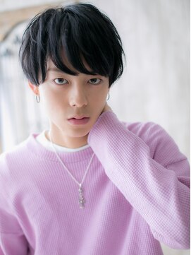 ハンサム クラシック 越谷店(Classic) 重めバングのセミウエットマッシュC