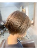☆お客様style☆つるんと伸ばしかけショート