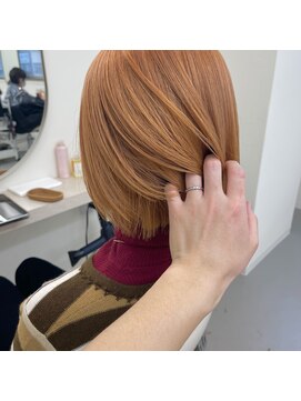 リンクバイアーバン(link by urban.) 【link】ケアブリーチ/オレンジベージュ　＊堀場＊