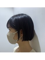 プリマ アンジュ 中目黒店(PRIMA ange)&nbsp;大人可愛い20代30代小顔丸みショートボブこなれヘア◎