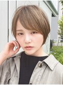 流しバングショート　大場猛