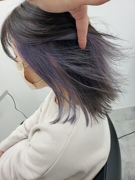 トイロ(toiro) インナーカラー×ラベンダーアッシュ