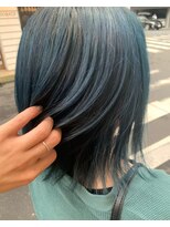 ビアンコ カーロ 二子新地店(Bianco caro)&nbsp;ブルー系デザインカラー×オンカラー