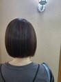 ココナ ヘア メゾンプリュス(cocona hair maison+)&nbsp;ボブでもこの丸みが出せます☆【天王寺 コタ COTA N.カラー】