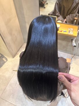 ジーナ 船橋(Zina) 髪質改善＊ロングレイヤーグレーベージュ＊美髪【Zina船橋】