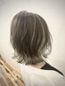 【自然なハイライト】ナチュラルハイライト＋カラー＋カット　￥15500