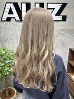 オルズ 渋谷(ALLZ)&nbsp;ミルクティーベージュダブルカラーケアブリーチケアカラー