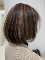 ヘアーサロンソシエ 海老名店&nbsp;白髪ぼかし大人ショート大人ボブ30代40代50代60代海老名