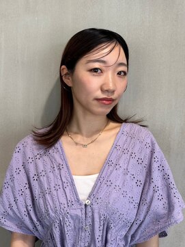 ラトリエ(L'Atelier) ナチュラルベージュ/外ハネミディアム/大人可愛い