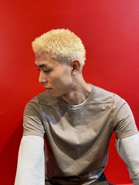 メリケンバーバーショップ トーキョー(MERICAN BARBERSHOP TYO) BURG 【 EASYPUNK / テーパーフェード 】