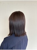 外ハネスタイル