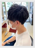 メンズ おしゃれな大人の刈り上げマッシュショート ビジネス◎