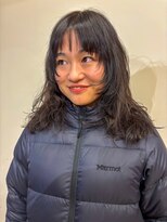 ウェルク(welc) イメチェンスタイルハッシュカットレイヤーカットレッドブラウン