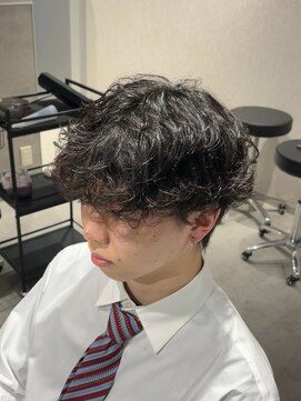 テクト バイアッシュ 吉祥寺店(Tect by Ash) シースルーシャドウパーマツーブロック