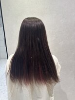 アース 今池店(HAIR&MAKE EARTH) ブラウン×インナーピンク