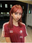 ダブルカラーインナーカラーケアブリーチ