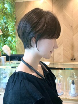 ロンドグロワール 大宮(Lond Gloire) ミニウルフレイヤーカット顔周りカット前髪カットショート/大宮