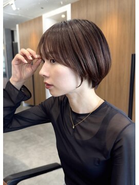 アビー(ABBEY4) ショートカットショートヘアコンパクトショートボブ丸みショート