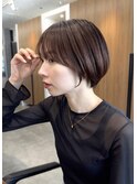 ショートカットショートヘアコンパクトショートボブ丸みショート