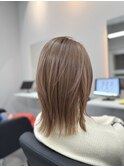 髪質改善トリートメント×モカグレージュ