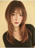 ハイレイヤー　ウルフレイヤー　オレンジブラウン