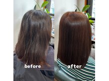 コンフィー 諫早(comfy)の雰囲気（低アルカリ髪質改善ヘアカラー♪）