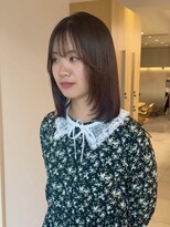 ロマリア 渋谷 渋谷宮益坂(Lomalia)&nbsp;乾かすだけでキマる髪/ケアカラーミディアムレイヤーカット