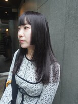 カシ 中目黒(CASI)&nbsp;ロングさんにおすすめ!艶っぽ深紫ブラウン