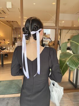 美容室 アイディー i-dee タイトアレンジ