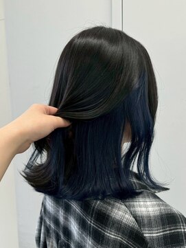 アンブルリュクス 中野(amble luxe) ブルーブラック/黒染めなし/中野美容室