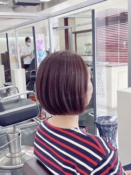 サウンドヘアデザイン(sound hair design) 実はツーブロックなボブヘア☆