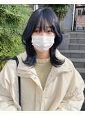 ハイレイヤーウルフ/ヨシンモリ/全頭ブリーチ