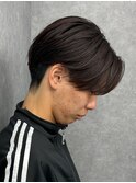 センターパート/波巻きパーマ/スパイラルパーマ/men's