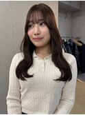 レイヤーカット顔まわりレイヤーフェイスレイヤー