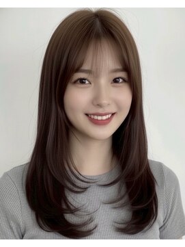 フィックス(FIX) 顔周りを整え、素材美を活かしたレイヤーミディアム