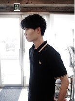 ホームボーイ(HOME BOY)&nbsp;シャドウパーマ ルーズパーマ ニュアンスパーマ センターパート