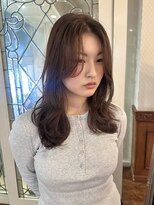 シェール(CHERE)&nbsp;レイヤーカット オレンジブラウンカラー