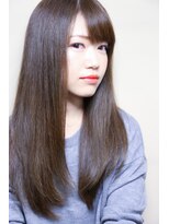 イソラブル(ISOLA-blu)&nbsp;【赤みが嫌な方に】ディープグレージュ×ストレートロング