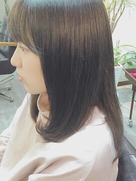トランス(hair esthetics salon trans) セミロング
