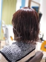 ヘアーメイク コラソン(hair make corazon)&nbsp;似合わせカットメルティカラー着物フェミニンロング