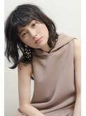 ゆるふわパーマのロブヘアスタイル【20代/30代/40代/髪質改善】