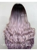 【lapis渋谷高屋】ホワイトグラデーション