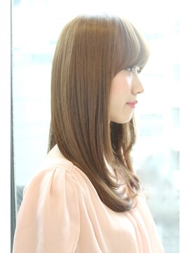 ヘアメイク イズム(HAIR MAKE ism) 【ism 千葉】レイヤーストレート×セミロングS