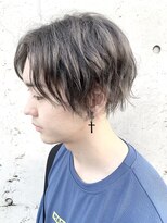 レーヴ(Reve) men'sセンターパートstyle×ハイトーングレージュ【レーヴ】